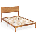Twin/Full/Queen Size Bed Frame with Headboard and Storage Space-Full Size