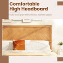 Twin/Full/Queen Size Bed Frame with Headboard and Storage Space by LJGDeals