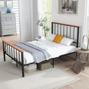 Bed Frame with Headboard and Footboard by LJGDeals