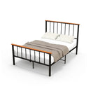 Bed Frame with Headboard and Footboard by LJGDeals