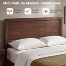 Full Size Platform Bed Frame with Headboard - No Box Spring by DirectDeals
