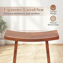 20 Inch Fully Assembled Shower Stool with Curved Seat for Inside Shower by LJGDeals