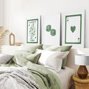 Vintage Poker Card Set of 3 Pieces Trendy Wall Art by Wall Art Set