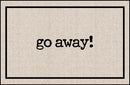 Go Away Olefin Doormat