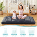 Futon Mattress with Washable Cover and Foldable Mat by LJGDeals