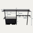 G-Tool Pro | Adjustable Wall Storage System | Holds 500 lbs by StoreYourBoard