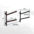 Shenandoah Kayak Storage | Outdoor Adjustable Rack | 2 Levels