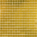 Amber Gold 12x12 Glossy Uniform Square Glass Mosaic Tile (20 pack, 20 sq ft/case)