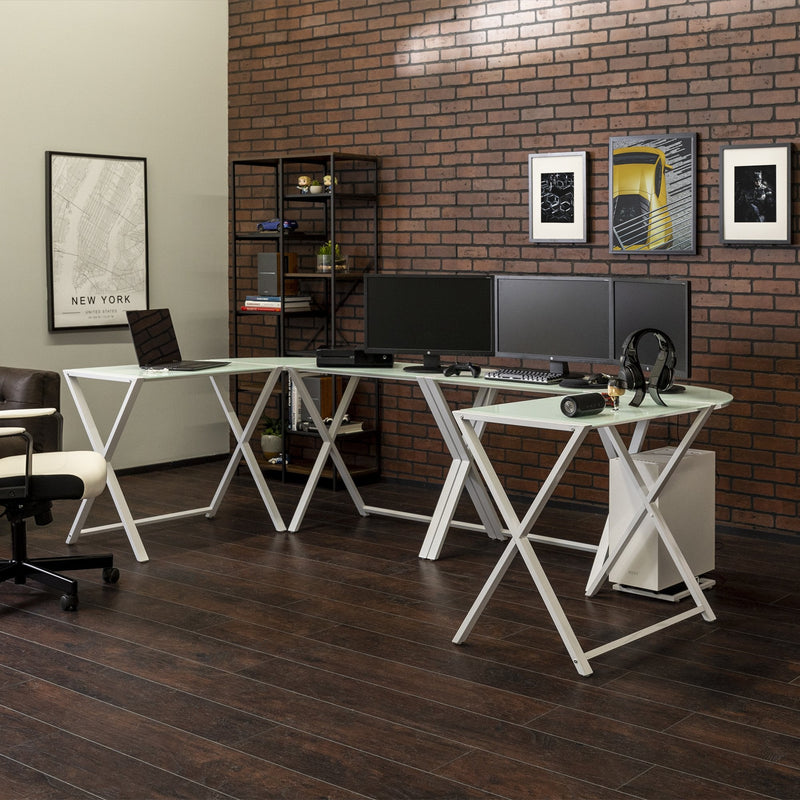 X Frame Command Center Gaming Desk Station