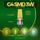 G4 2W 3W Bi Pin Non-Dimmable LED Capsule 12V Low Voltage Bulb Energy Efficient Light IP65 Waterproof by Kings Outdoor Lighting