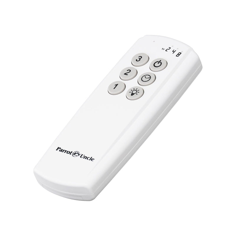 Parrot Uncle Ceiling Fan Remote Control and Receiver Kit with Wall Holder GA006