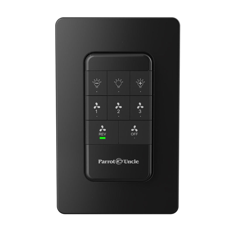 Parrot Uncle Ceiling Fan Remote Control and Receiver Kit with Wall Holder GA020, GA047