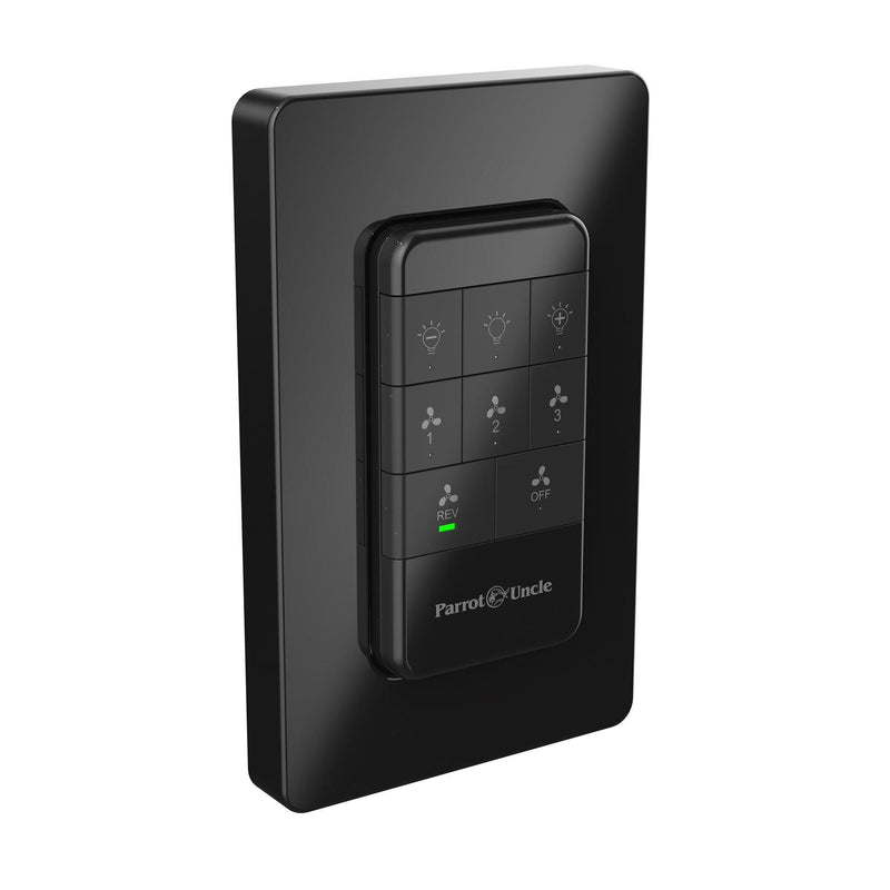 Parrot Uncle Ceiling Fan Remote Control and Receiver Kit with Wall Holder GA020, GA047