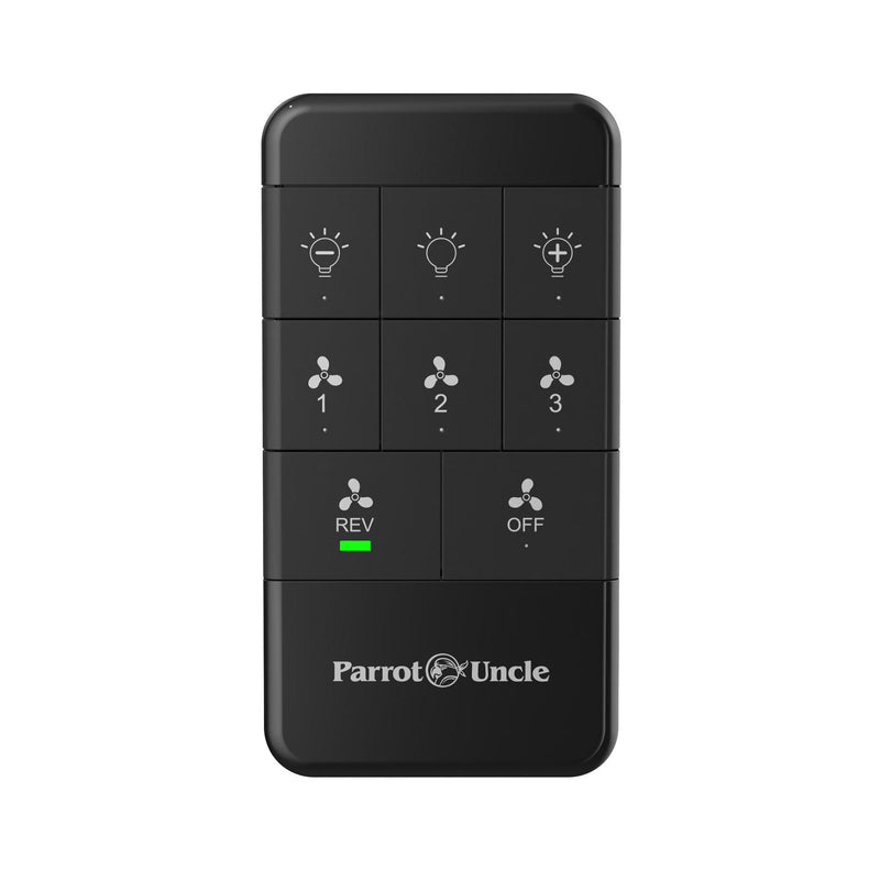 Parrot Uncle Ceiling Fan Remote Control and Receiver Kit with Wall Holder GA020, GA047