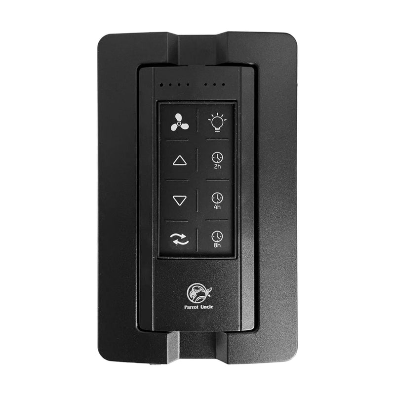 Parrot Uncle Ceiling Fan Remote Control and Receiver Kit with Wall Holder GA045