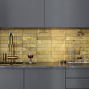 Golden Ochre 2.5x10 Matte Ceramic Subway Tile (30 pack, 5.06 sq ft/case)