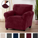 Velvet Stretch Slipcover - Gale Collection by Great Bay Home