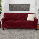 Velvet Stretch Slipcover - Gale Collection by Great Bay Home