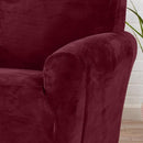 Velvet Stretch Slipcover - Gale Collection by Great Bay Home