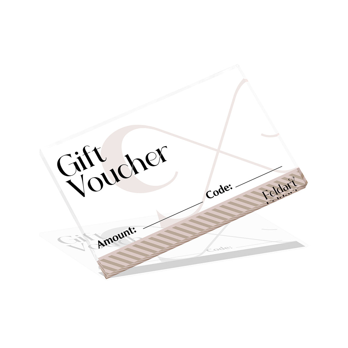 Lucite Gift Card