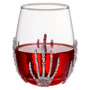 Stemless Skeleton Wine Glass | SINGLE | 17oz