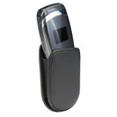 Universal Flip Phone Pouch with Belt Clip – Black Leather Case by MobilevisionUS
