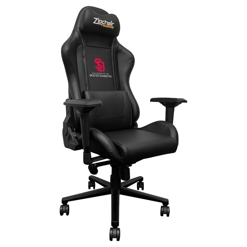 Xpression Pro Gaming Chair with South Dakota Coyotes Logo