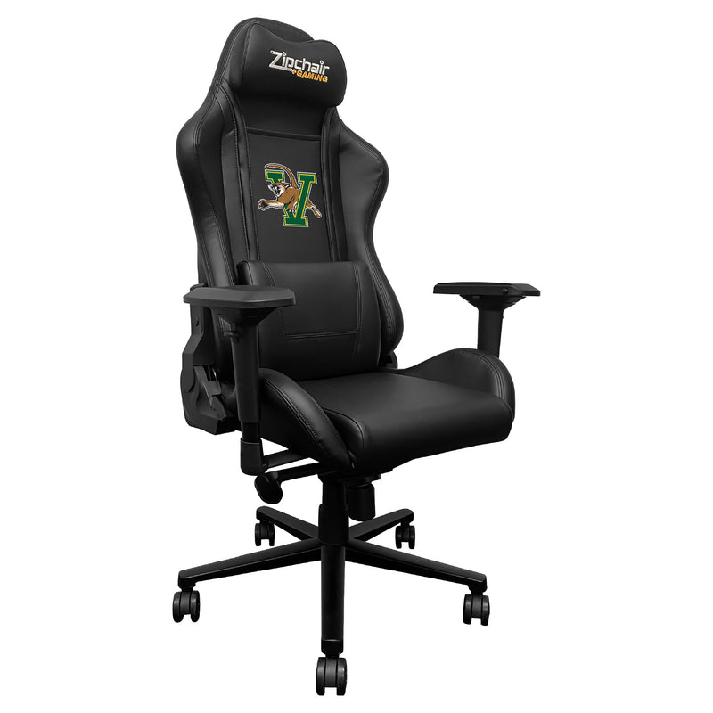 Xpression Pro Gaming Chair with Vermont Catamounts Logo