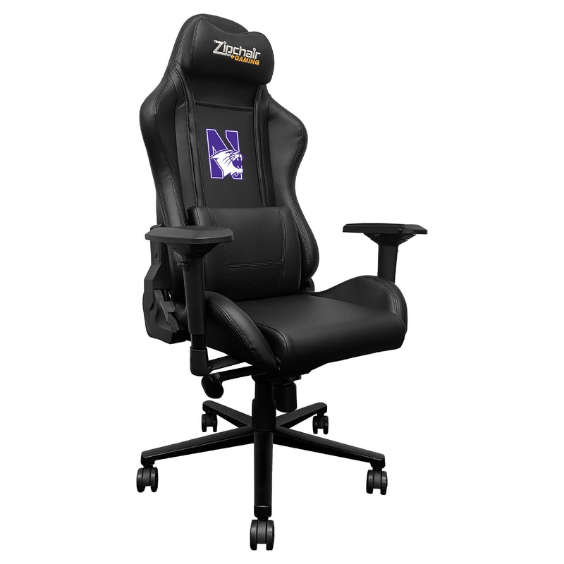 Xpression Pro Gaming Chair with Northwestern Wildcats Logo