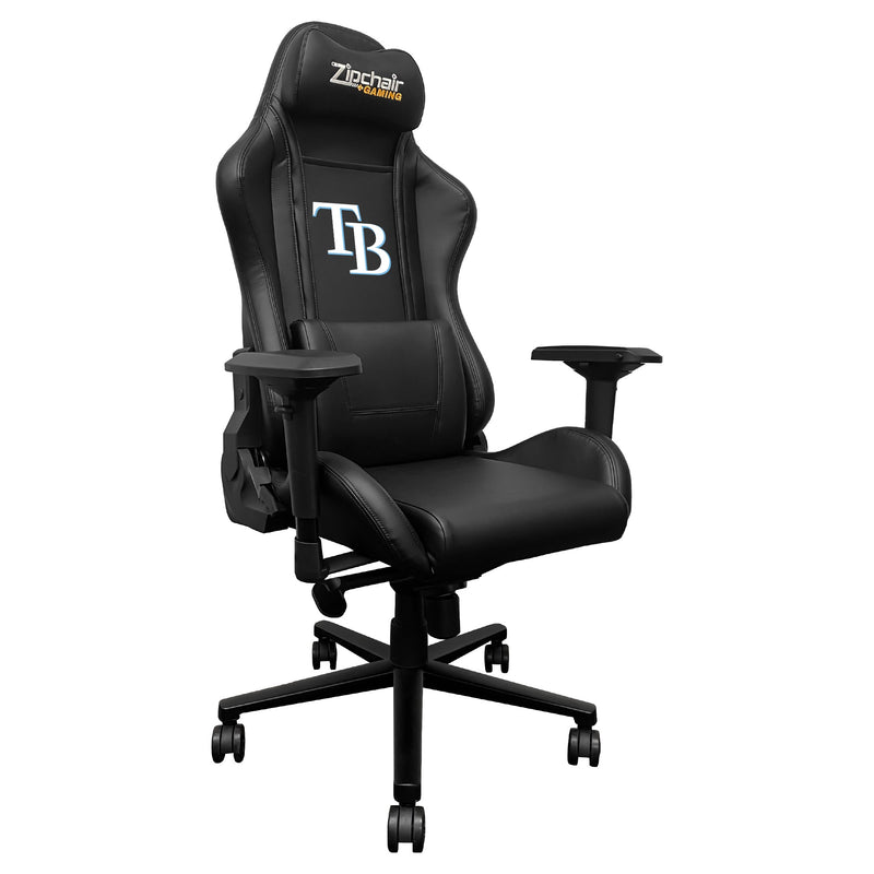 Xpression Pro Gaming Chair with Tampa Bay Rays Secondary Logo