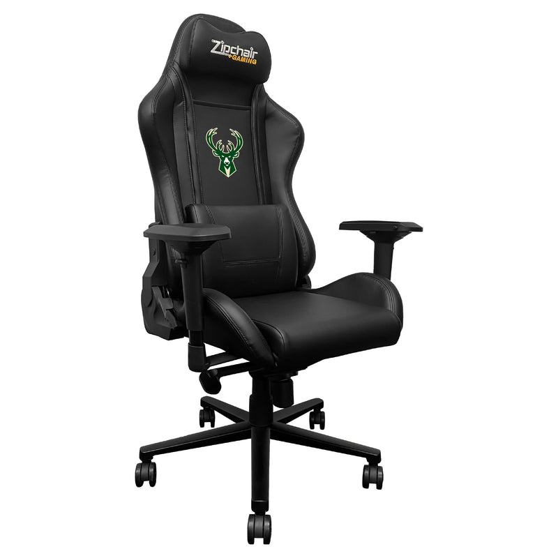 Xpression Pro Gaming Chair with Milwaukee Bucks Logo