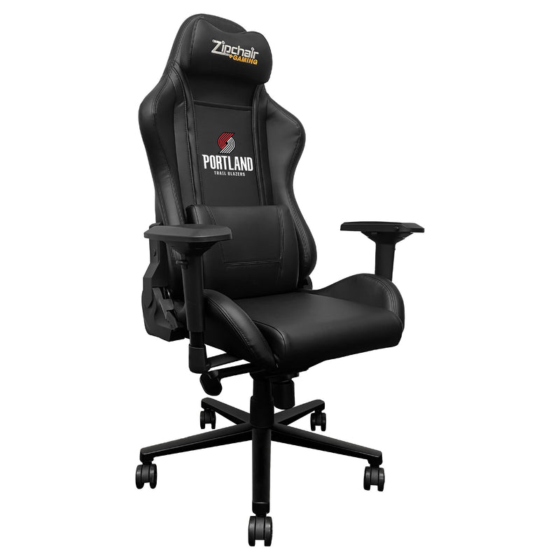 Xpression Pro Gaming Chair with Portland Trailblazers Secondary Logo