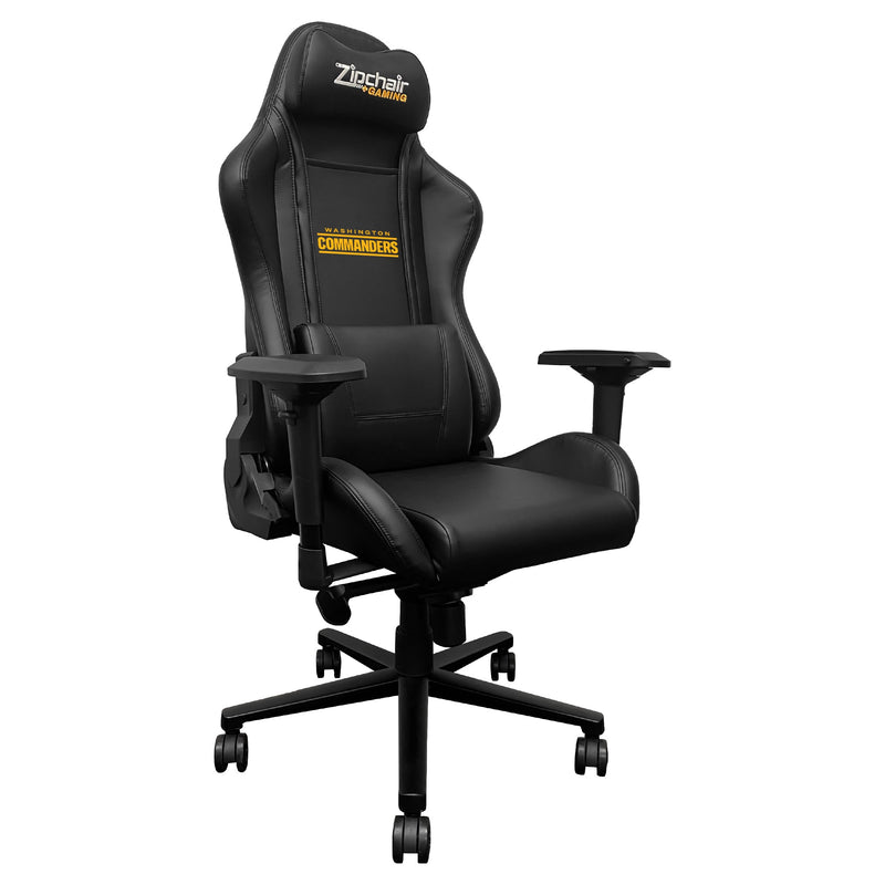 Xpression Pro Gaming Chair with Washington Commanders Wordmark Logo