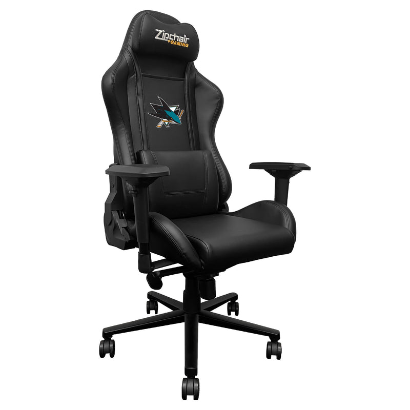 Xpression Pro Gaming Chair with San Jose Sharks Logo