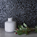 Black 11x11 Glossy Matte Multi-shaped Glass Mosaic Tile (5 pack, 4.36 sq ft/case)