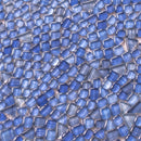 Blue 12x12 Glossy Multi-shaped Glass Mosaic Tile (5 pack, 4.83 sq ft/case) - Sample