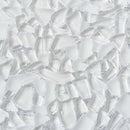 White 11x11 Glossy Matte Multi-shaped Glass Mosaic Tile (5 pack, 4.36 sq ft/case) - Sample