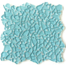 Sky Blue 11x11 Glossy Matte Multi-shaped Glass Mosaic Tile (5 pack, 4.36 sq ft/case)