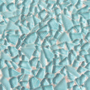 Sky Blue 11x11 Glossy Matte Multi-shaped Glass Mosaic Tile (5 pack, 4.36 sq ft/case)