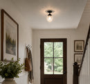 Antique Acorn Glass Ceiling Light with Chain | 6″ by The Lamp Goods
