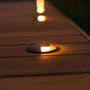 UNBP04 Stel-Path Antique Brass In-Ground Well Light Low Voltage Outdoor Lighting by Kings Outdoor Lighting