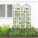 4 Pack 71" x 20" Metal Garden Trellis for Outdoor Climbing Plants by LJGDeals
