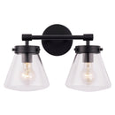 Gleam Modern Farmhouse 2-Light Vanity Light