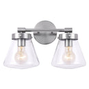 Gleam Modern Farmhouse 2-Light Vanity Light