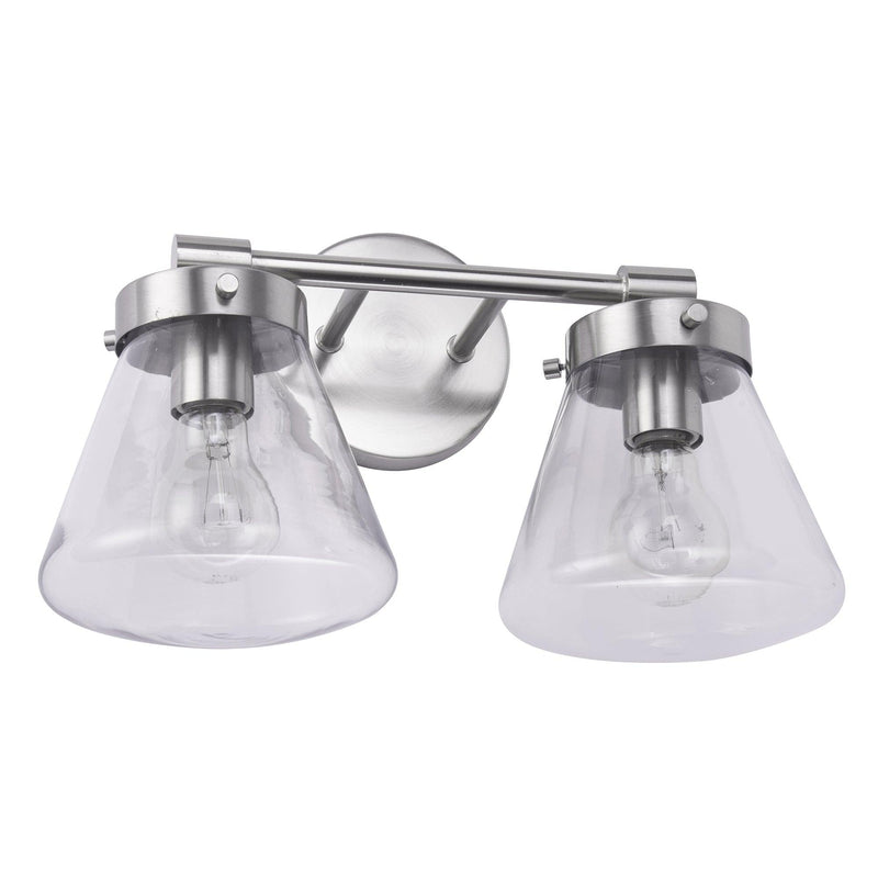 Gleam Modern Farmhouse 2-Light Vanity Light