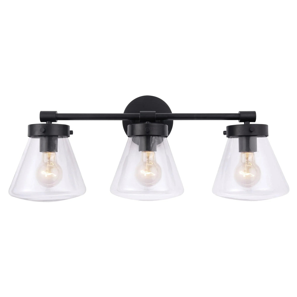 Gleam Modern 3-Light Dimmable Vanity Light
