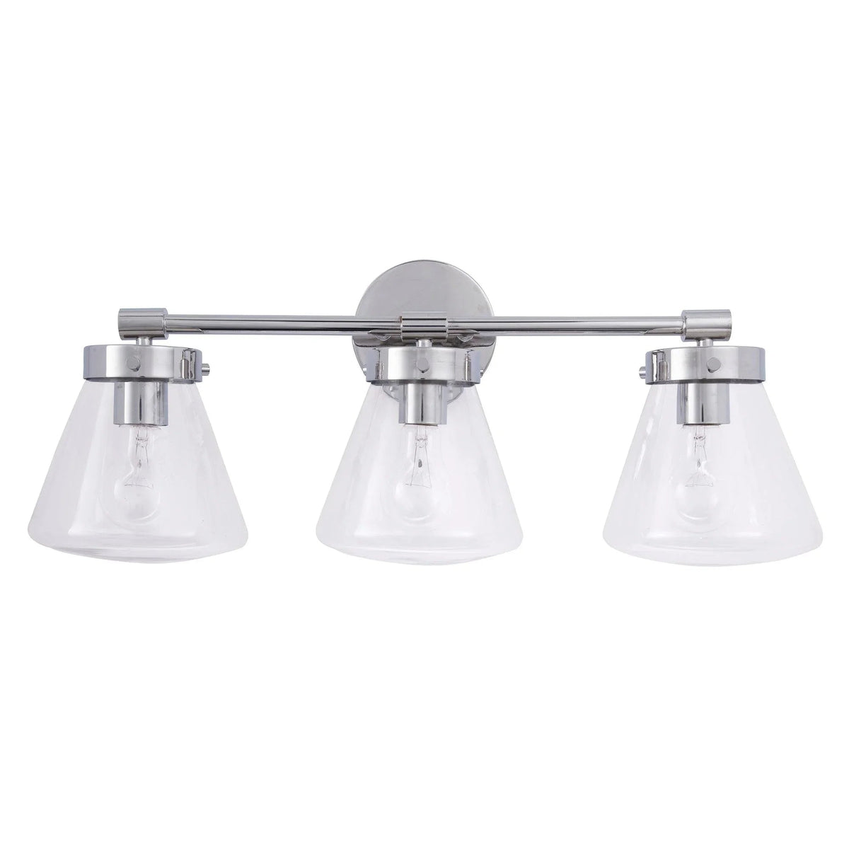 Gleam Modern 3-Light Dimmable Vanity Light, photo 12 of 14