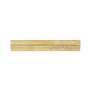 Gold Yellow Travertine French Pattern Brushed / Chiseled Tile