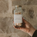 White Tip Safety Matches - 60 Count, 3.75" by Sweet Water Decor