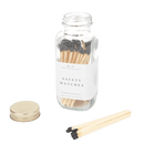 Black Tip Safety Matches - 60 Count, 3.75" by Sweet Water Decor